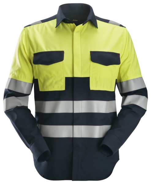 ProtecWork, Langarm-Schweißerhemd, Warnschutzklasse 1