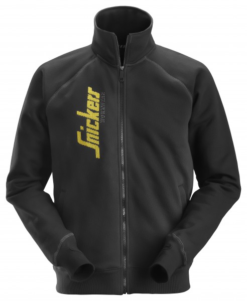 Logo Arbeitsjacke mit durchgehendem Reißverschluss