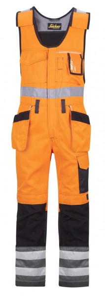Hi-Vis Kombi-Arbeitshose mit Holstertaschen, Klasse 2, EN 14404, 20471