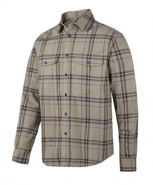 RuffWork Flanell Langarm-Karoshirt