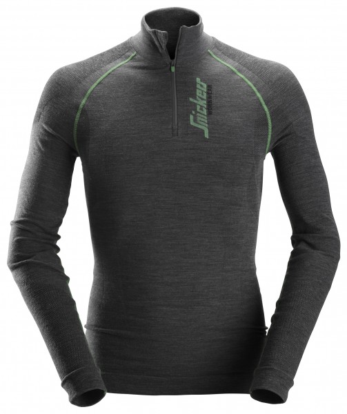 FlexiWork, Nahtloses Wolle Langarm-Shirt
